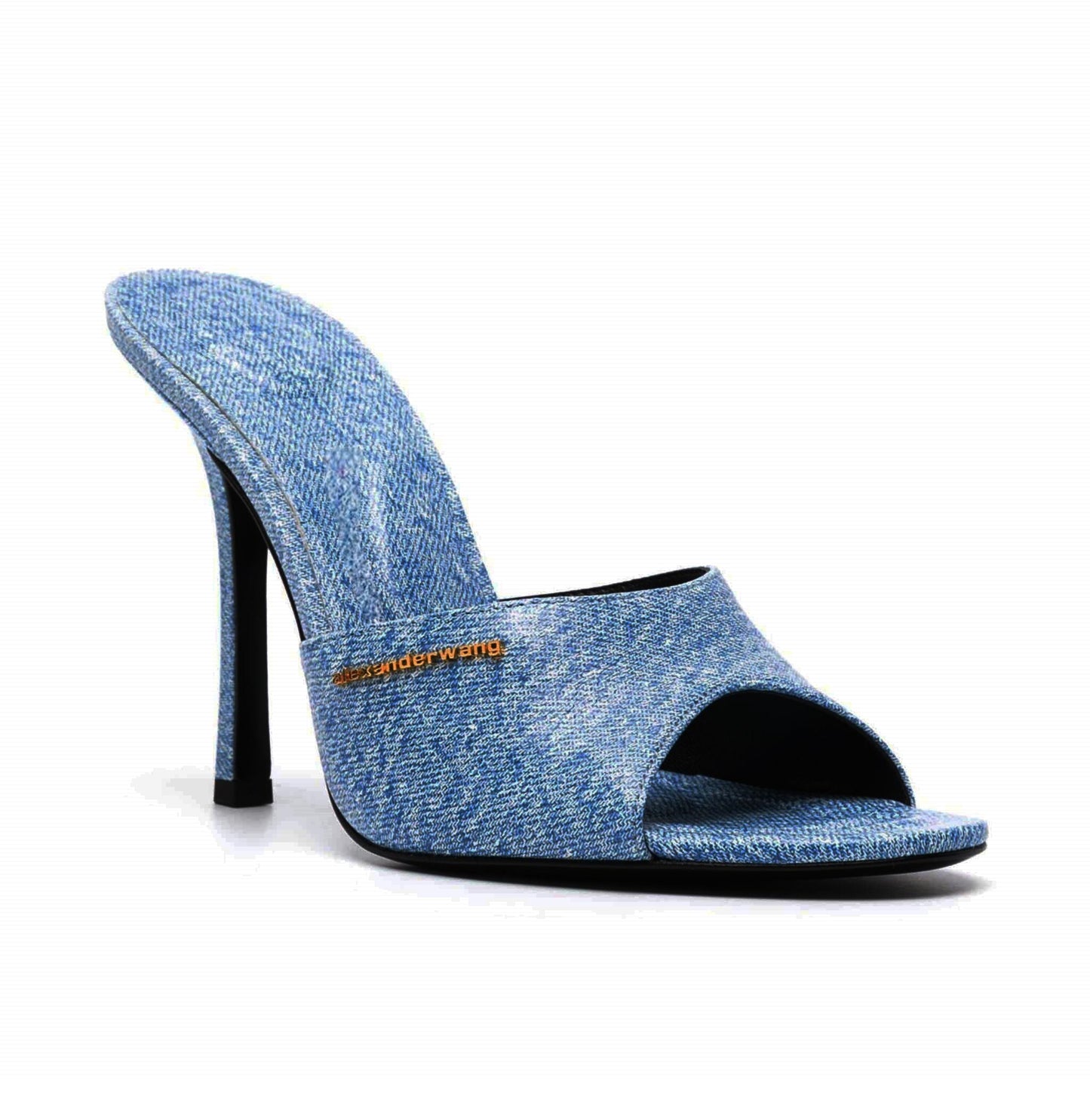 Women's Blue Lucienne Heeled Sandals 80 Mules