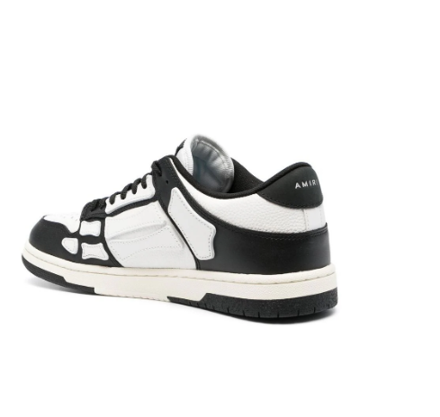 Women's Skel Low-Top Grained and Buffed Leather Sneakers