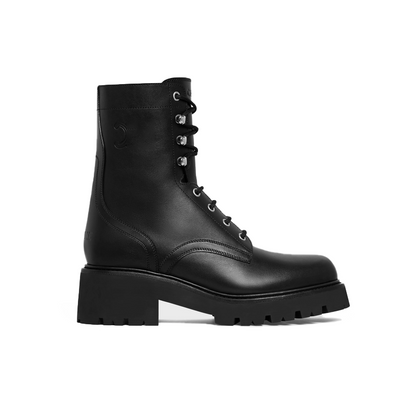 Women's TRIOMPHE RANGERS MID LACE-UP BOOT in SHINY BULL