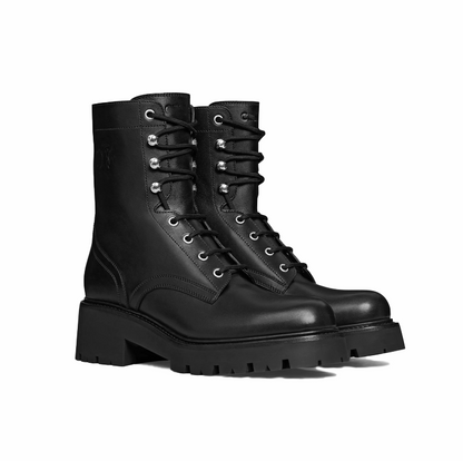 Women's TRIOMPHE RANGERS MID LACE-UP BOOT in SHINY BULL