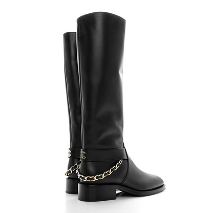 Women's Calfskin Side Zip Boots