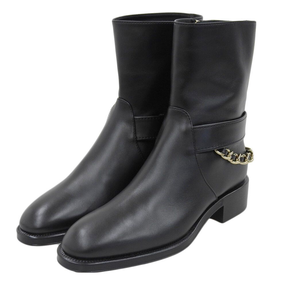 Women's Calfskin Side Zip Boots