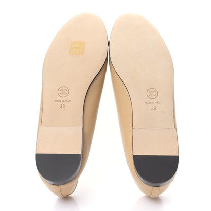 Women's Lambskin Cap Tow CC Ballerina Flats