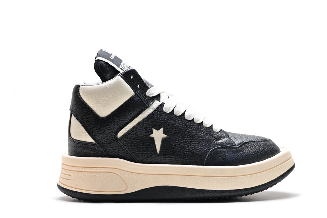 Women and Men's RO DRKSHDW x DRKSHDW Turbowpn leather sneakers