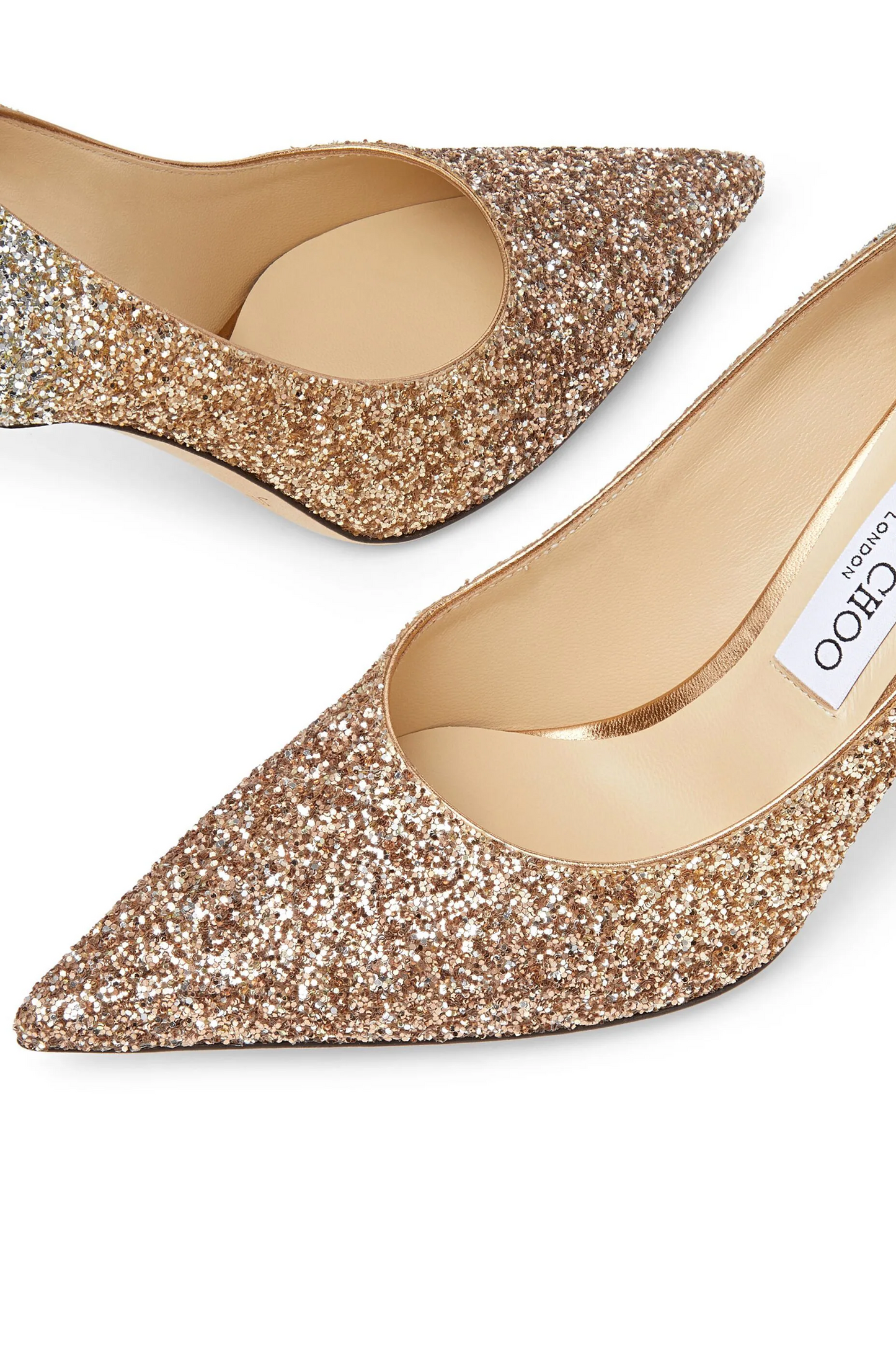 Women's Spring Summer Love 85 All-Over Coarse Glittered Courts High Heels