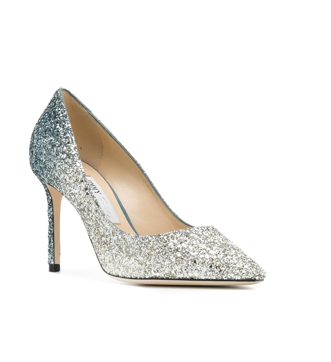 Women's Spring Summer Love 85 All-Over Coarse Glittered Courts High Heels