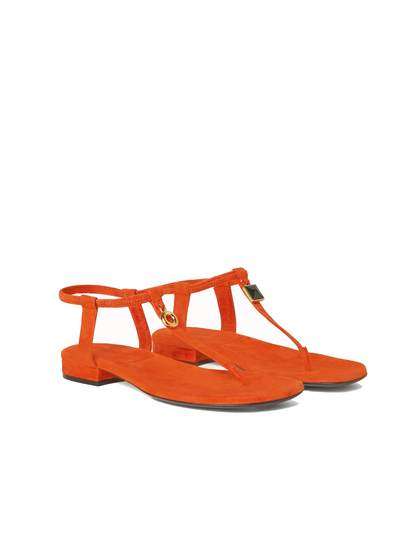 Women's LORO PIANA Mindil Embellished Suede Sandals