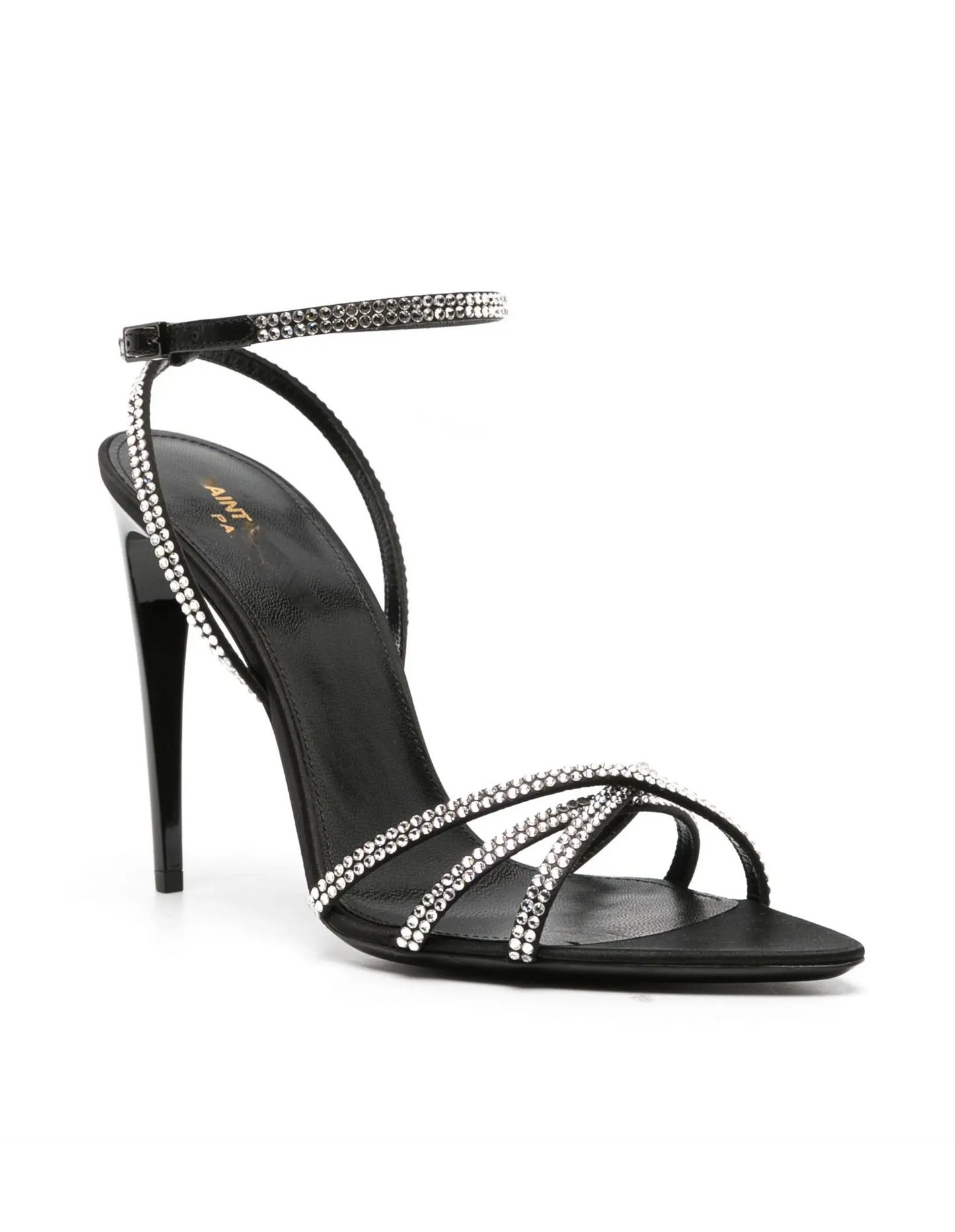 Women's 105mm rhinestone-embellished sandals