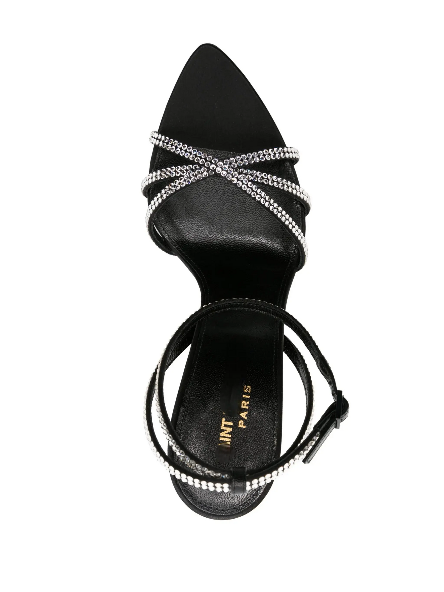 Women's 105mm rhinestone-embellished sandals