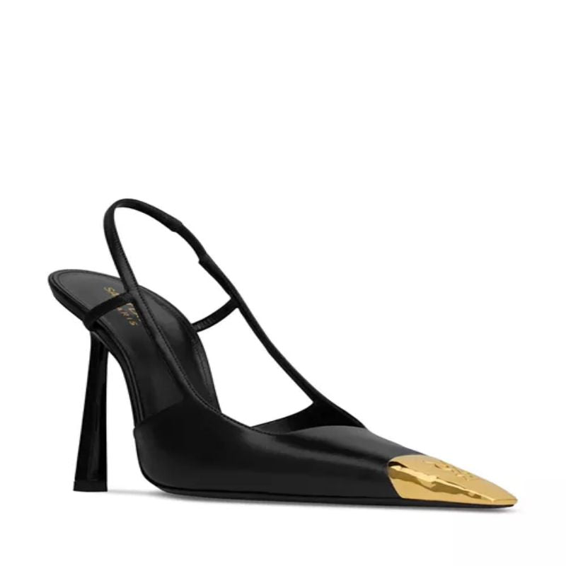 Women's Jeanne Slingback Pumps in Smooth Leather