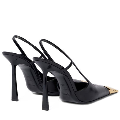 Women's Jeanne Slingback Pumps in Smooth Leather